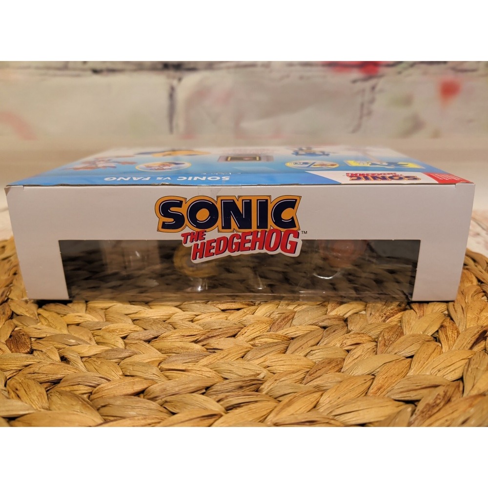 Jakks Sonic the Hedgehog Sonic vs Fang 2.5" Diorama Super Stars Action Figures - Picture 6 of 6
